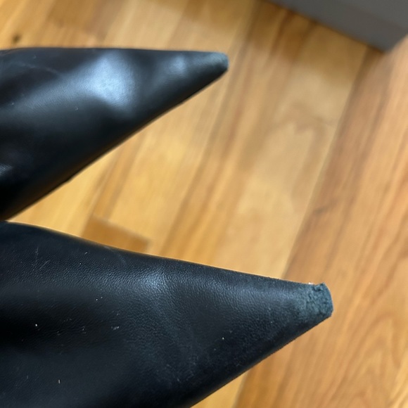 Balenciaga scrunch knife leather mules size IT 39 - Picture 6 of 6